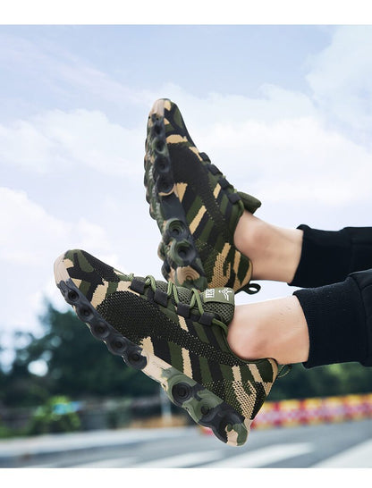 Sneakers Atmungsaktiv Tarnmuster Sportlich