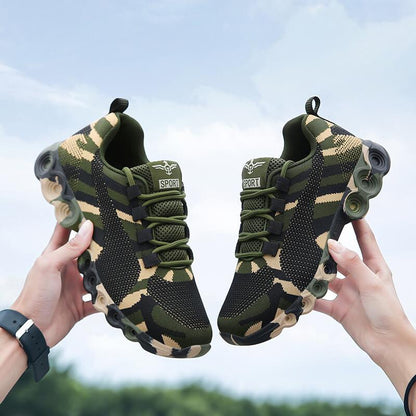 Sneakers Atmungsaktiv Tarnmuster Sportlich