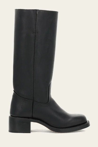 Hohe Stiefel Damen Strukturiert Winterstiefel Schwarz