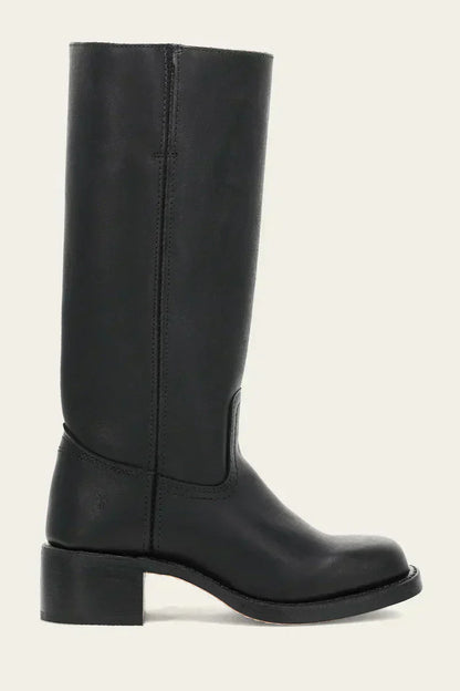 Damen Lederstiefel Blockabsatz Hochwertig Handgemacht