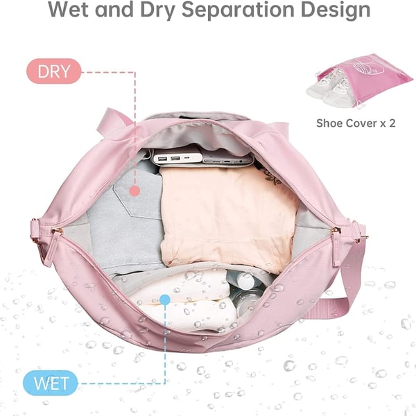 Praktische Reisetasche Wasserdicht Geräumig Fitnessstudio