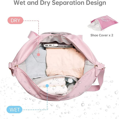 Praktische Reisetasche Wasserdicht Geräumig Fitnessstudio