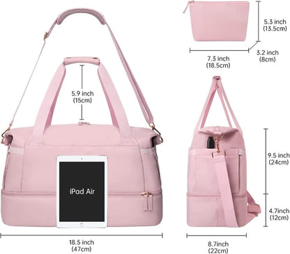 Praktische Reisetasche Wasserdicht Geräumig Fitnessstudio