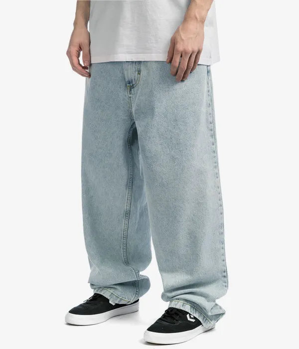 Herren Jeans Frühling Bequem Weite Passform