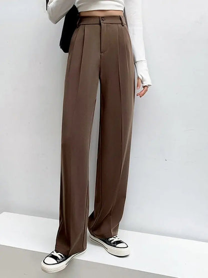 Hohe Damen Hose Elegant Slim Fit - BerlinGlamour