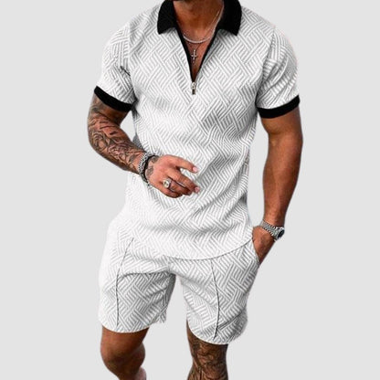 Sommer Herren Set Leicht Baumwolle Modern - BerlinGlamour