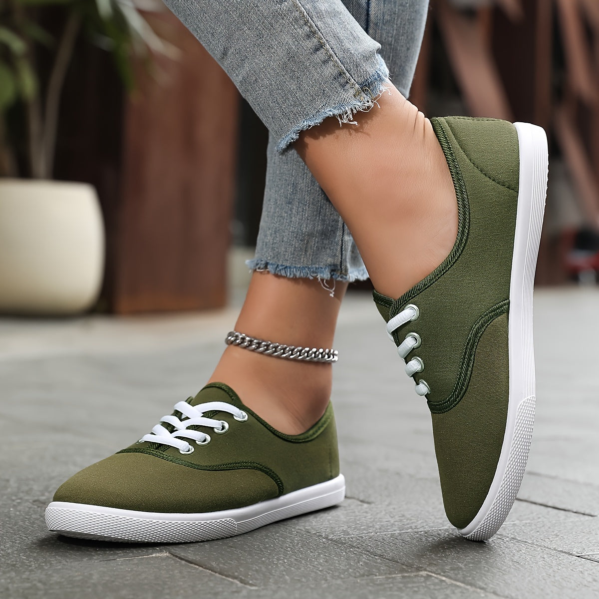 Damen Sneaker Leicht Weizo Canvas Schuhe
