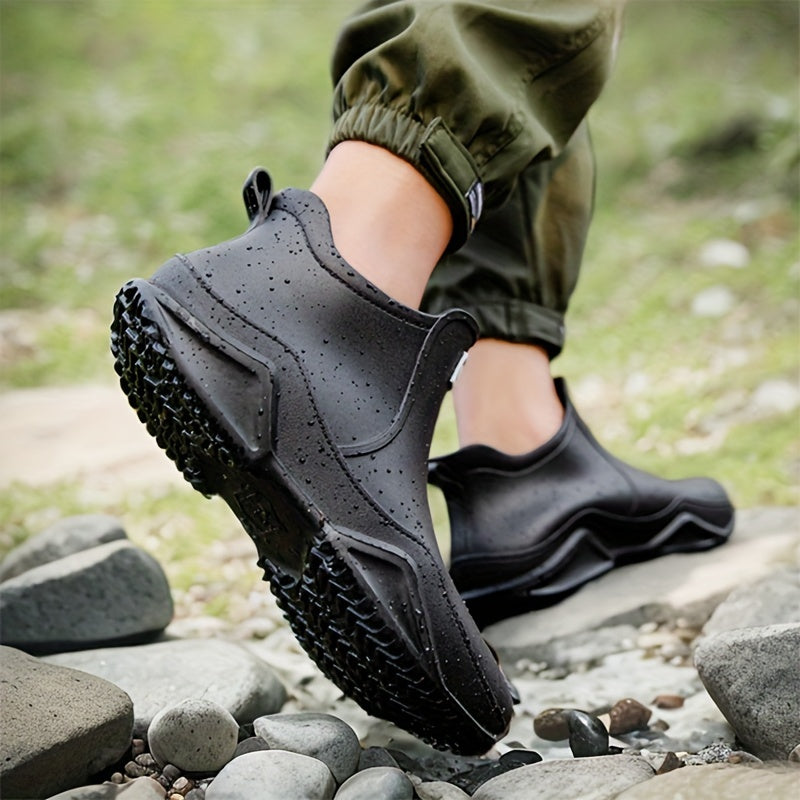 Wasserdichte Gummistiefel Damen Grün Schuhe