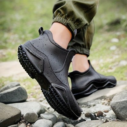 Wasserdichte Gummistiefel Damen Grün Schuhe
