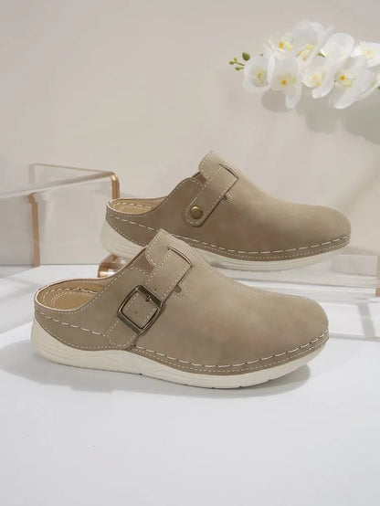 Wedge Sandalen Metallbuckel Nieten Stilvoll Damen