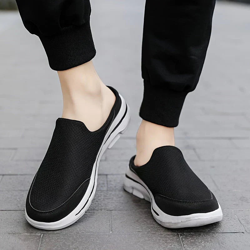 Herren Schuhe Mesh Atmungsaktiv Slip Ons Bequem
