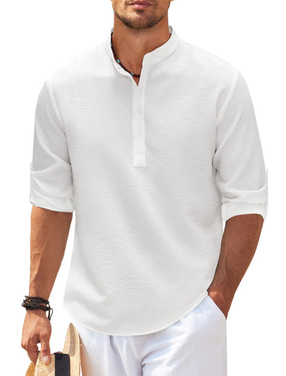 Herren Longsleeve Vielseitig für Alltag und Strand