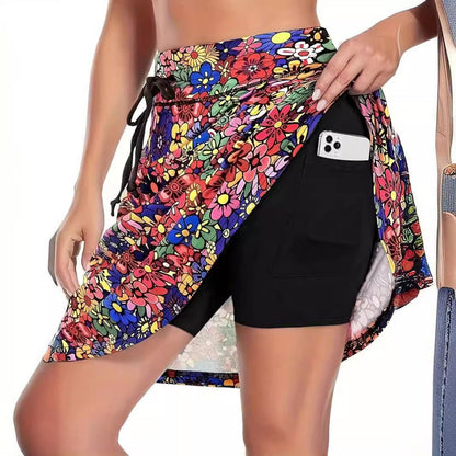 Heidi Mode | Bedruckte 2-teilige Shorts Frauen