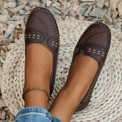 Damen Orthopädische Schuhe Bequem Slip-On Komfort
