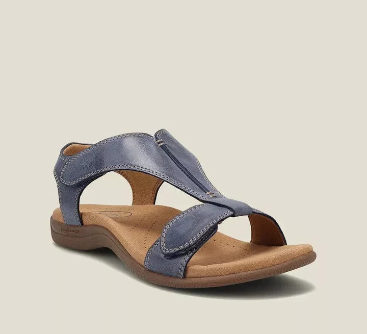Orthopädische Sandalen Komfort Keilabsatz Damen