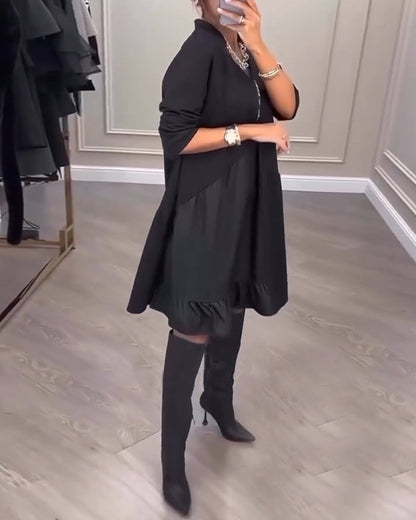 Damen Pullover V-Ausschnitt Glamour Style