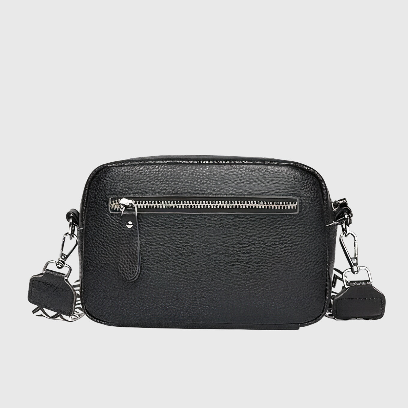 Damen Schultertasche Klassisch Leder Elegannt
