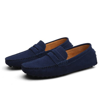 Italienische Slipper Wildleder Bequem Elegant