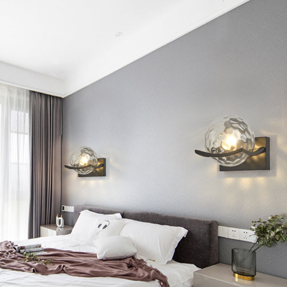 Moderne LED Glas Wandlampe Dimmbar Berlin