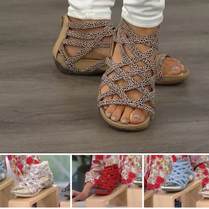Damen Sandalen Bequem Ergonomisch