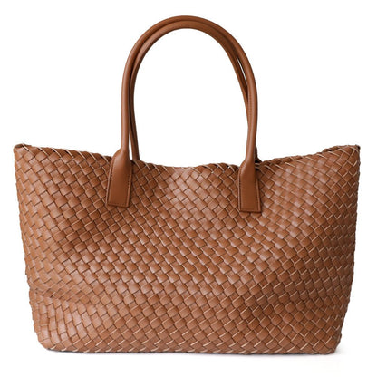 Echte Lederhandtasche Caramelbraun Luxus Damenhandtasche