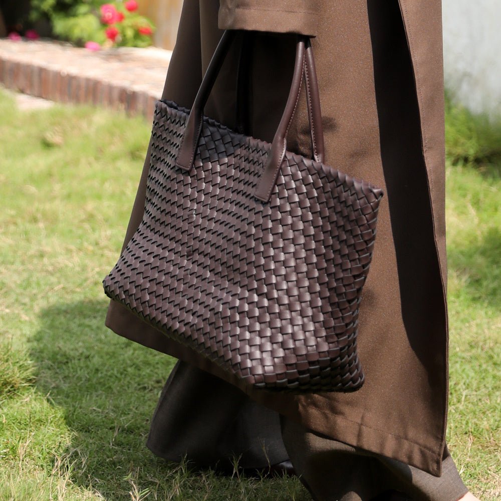 Echte Lederhandtasche Caramelbraun Luxus Damenhandtasche