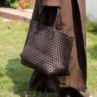Echte Lederhandtasche Caramelbraun Luxus Damenhandtasche