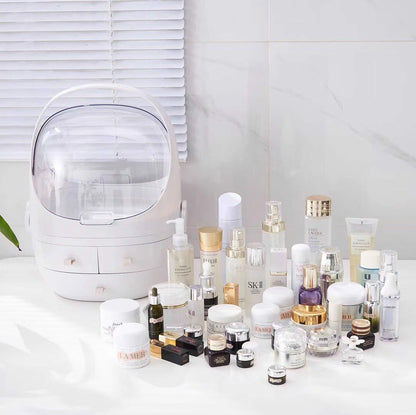 Make-up Organizer Kompakt mit Spiegel