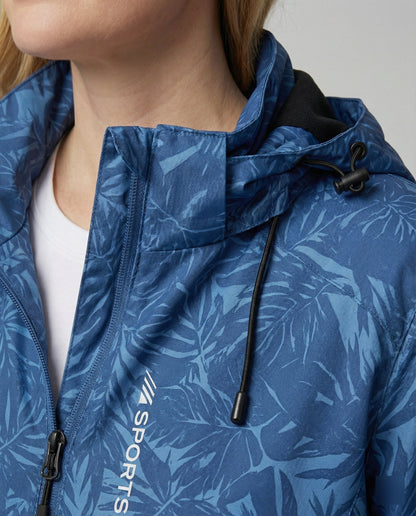 Wasserdichte Windjacke Verstellbare Kapuze Reißverschluss