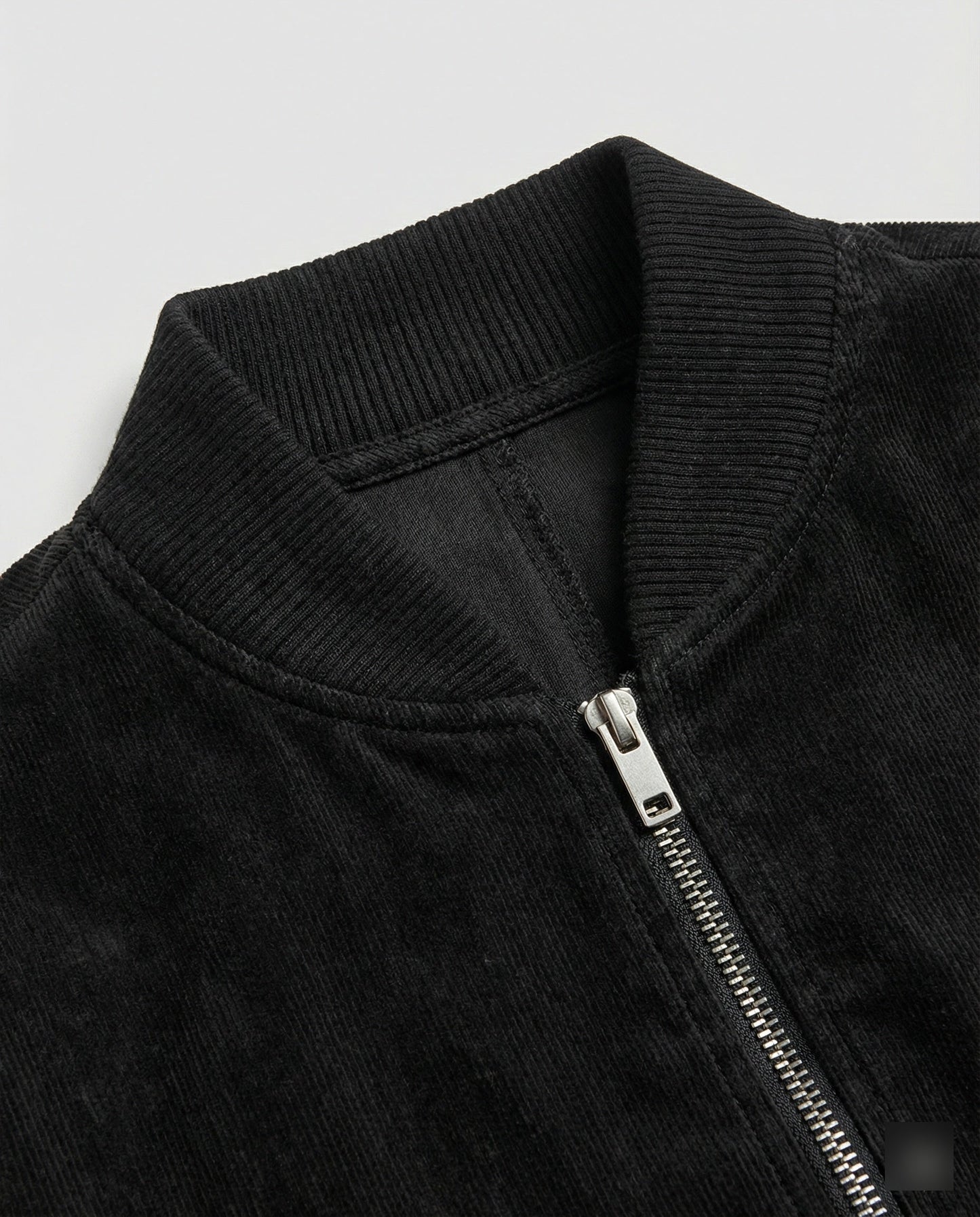 Damen Cordjacke Stehkragen Warm Modern