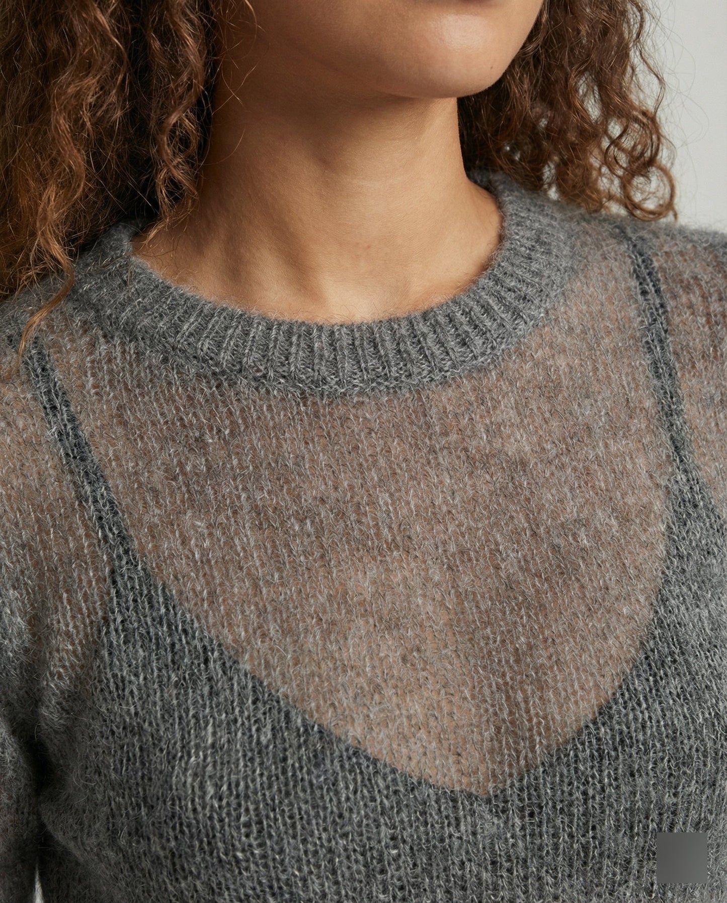 Damenpullover Rundhals Weich Modern