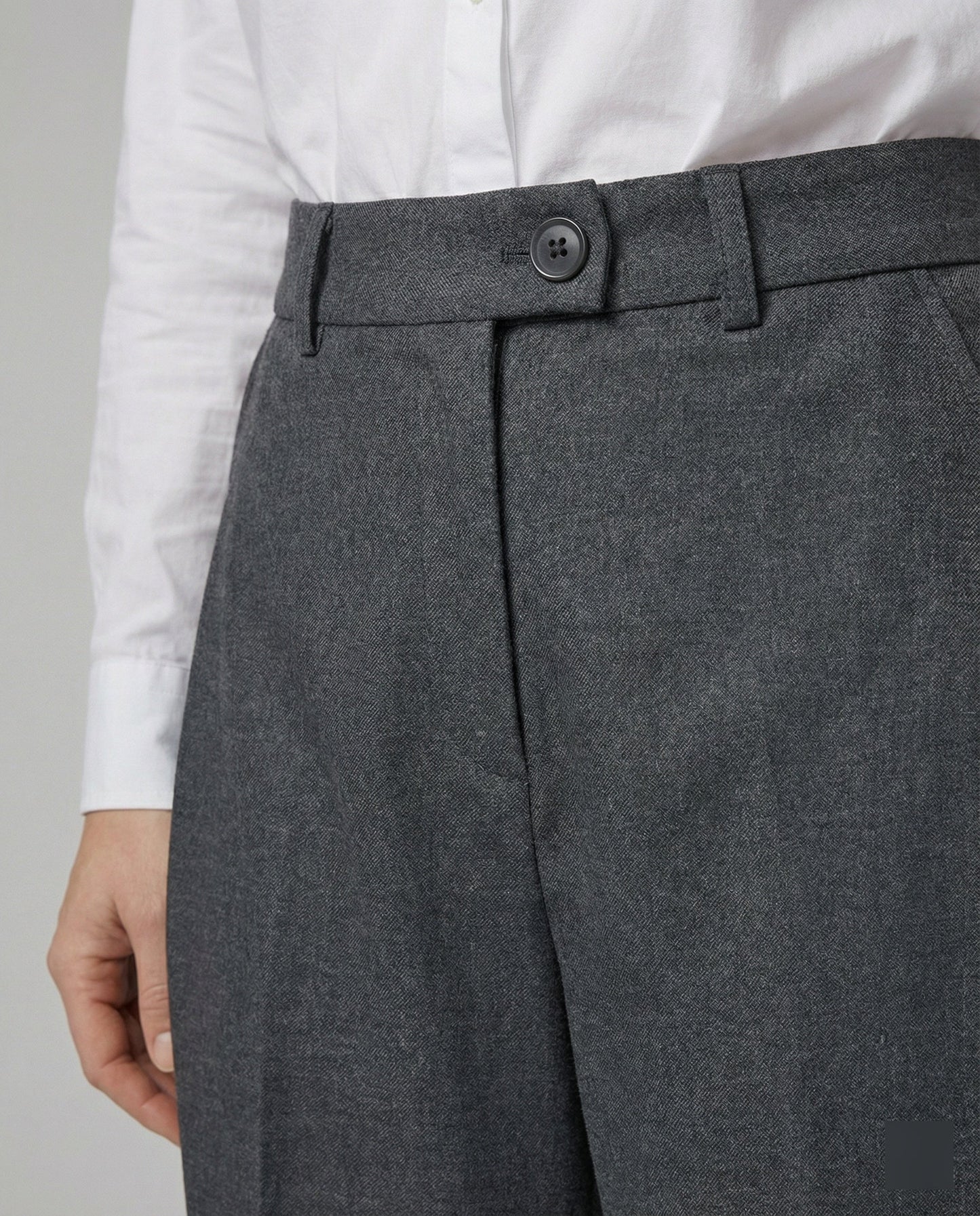 Damen Anzughose High Waist Elegant Faltenrock Hose