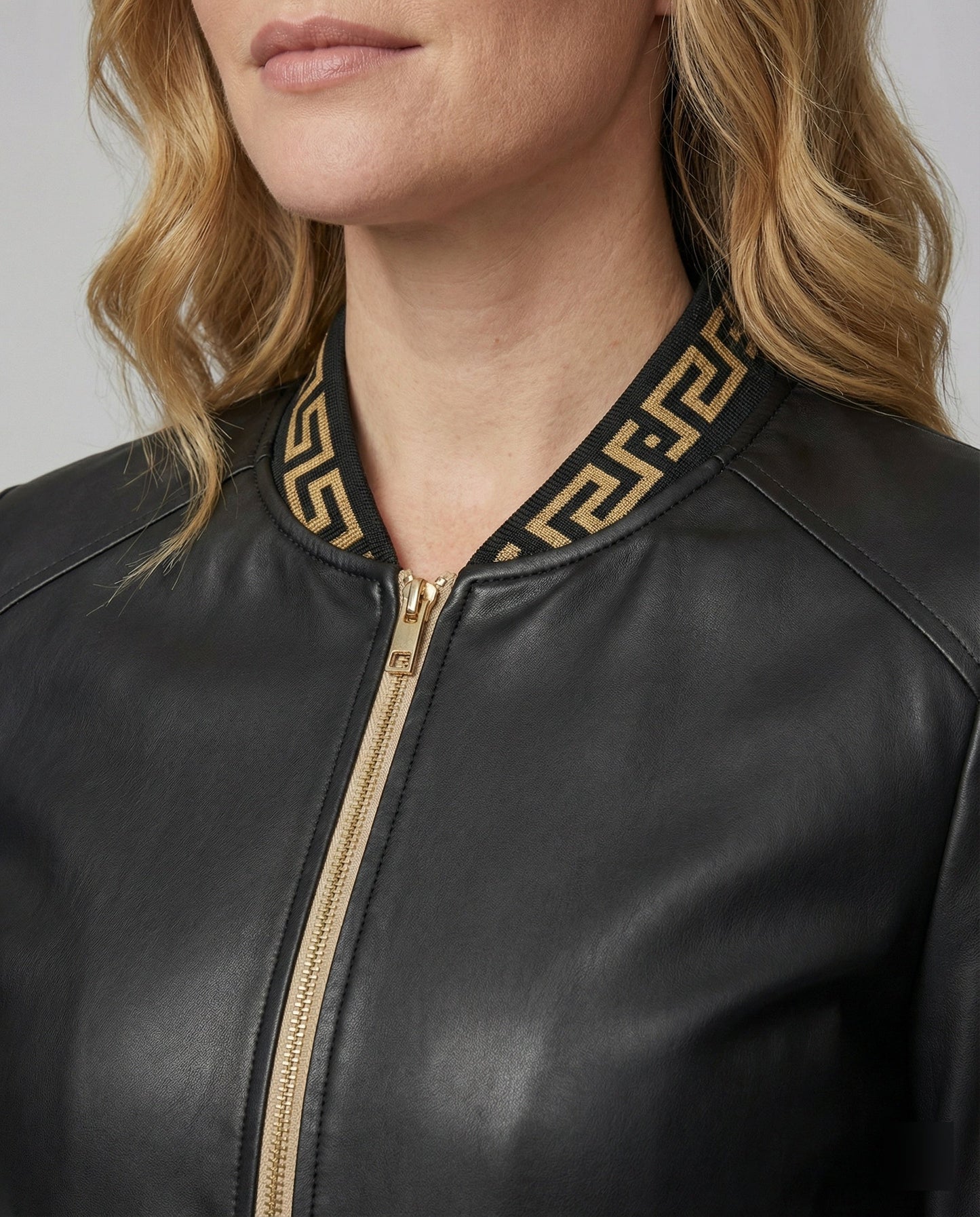 Langarmjacke Geoprint Trendig Damen Jacke