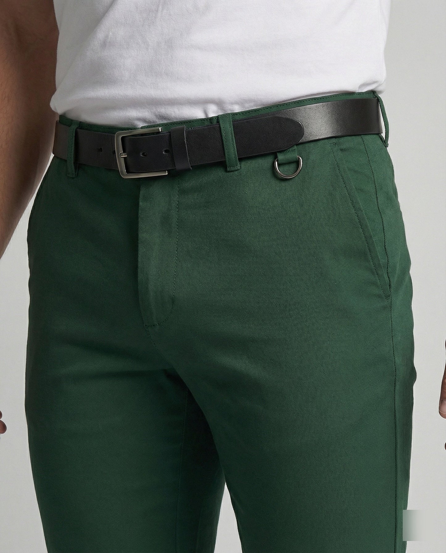 Herren Slimfit Hosen Bequem Chinohose Modern