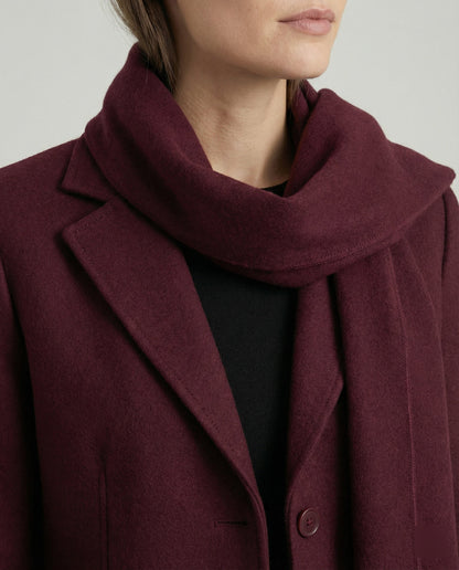 Damen Blazer Jacke Elegante Mit Schal
