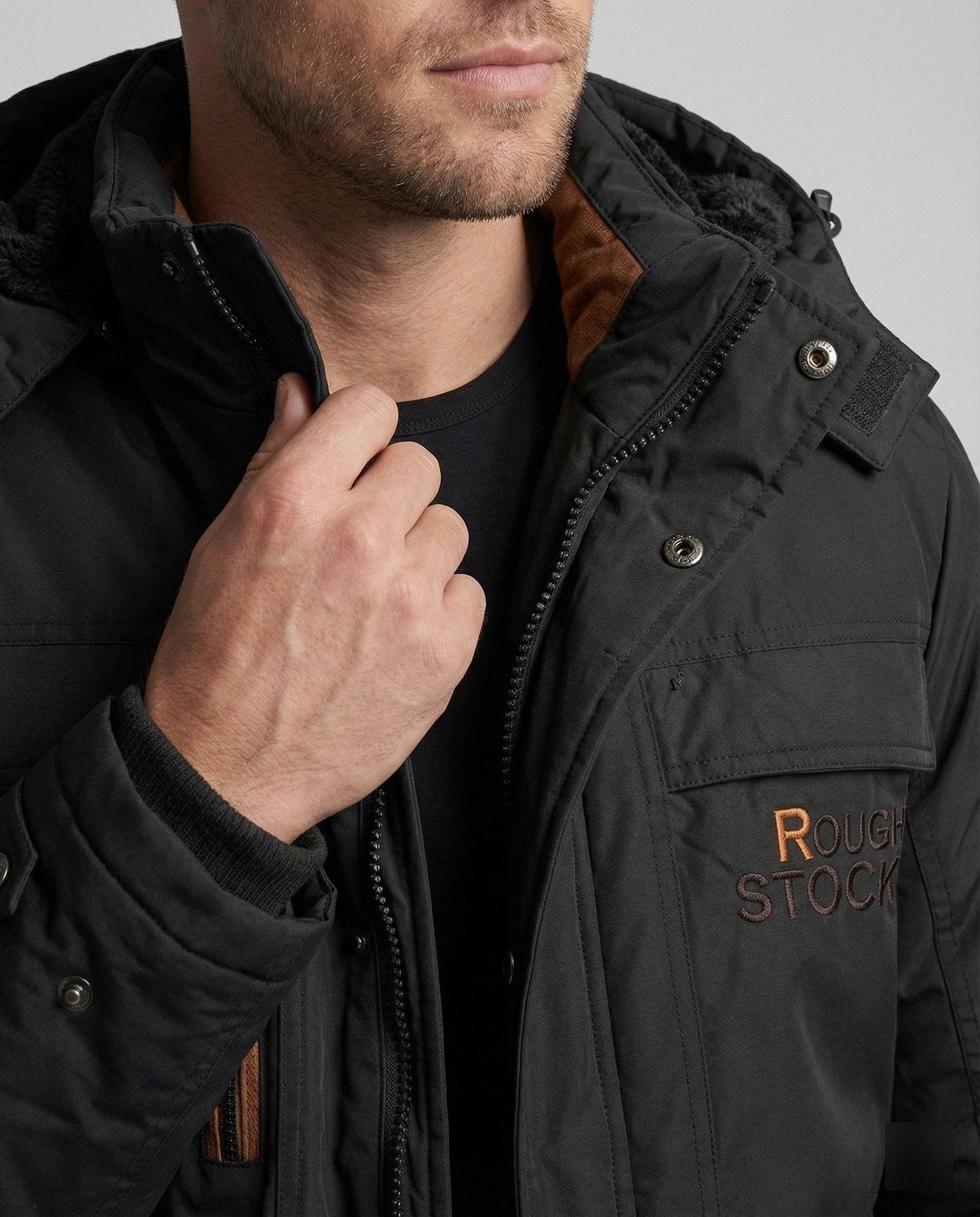 Herrenjacke Wasserdicht Isoliert Warm