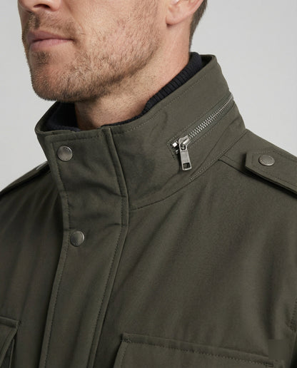 Herren Outdoor-Jacke Hohlkragen Warm Waterproof