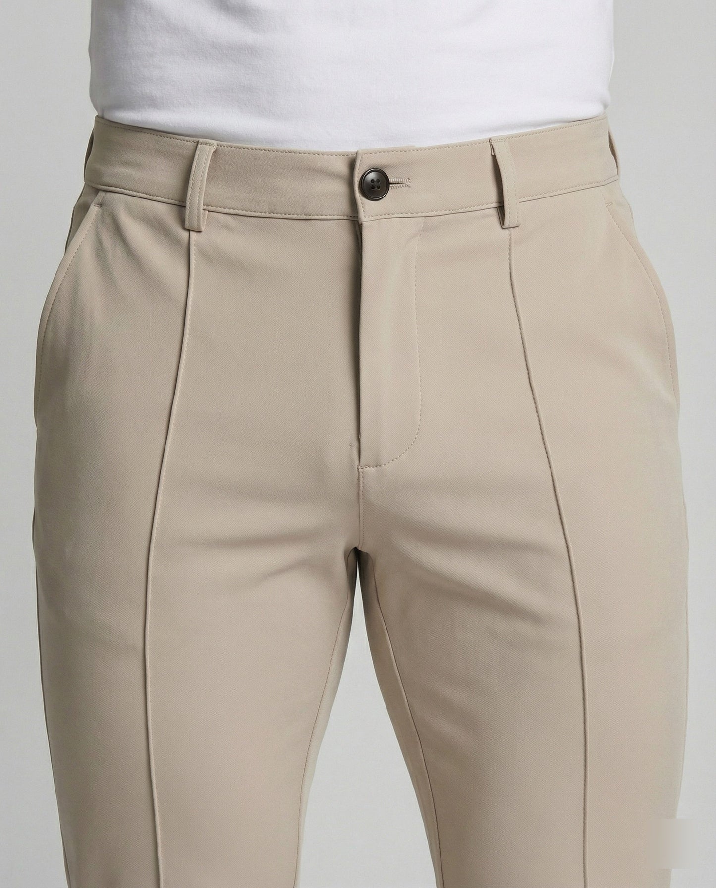 Herren Slim Fit Chino Hose Stretch Bequem