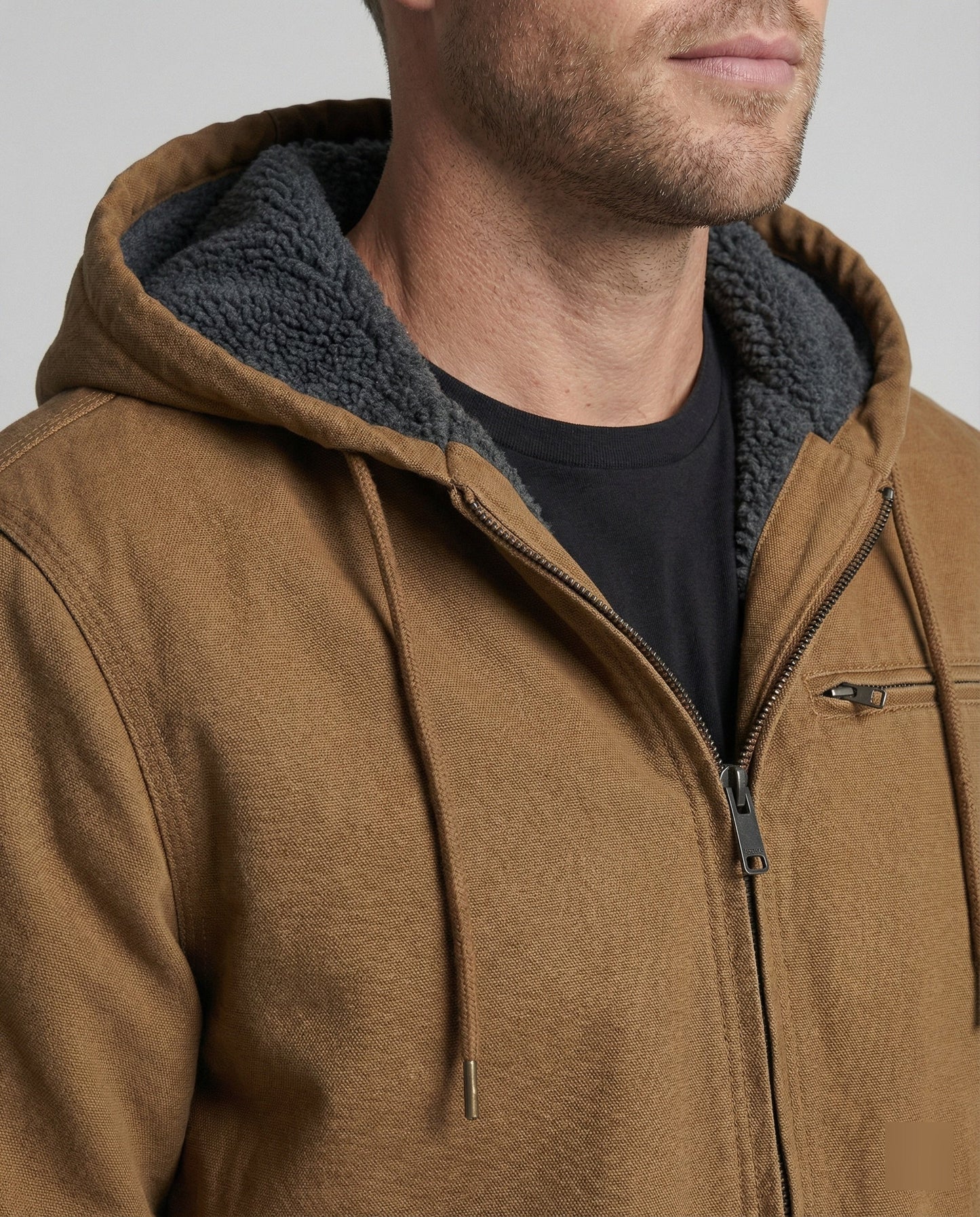 Herren Winterjacke Warm Isoliert Elegante
