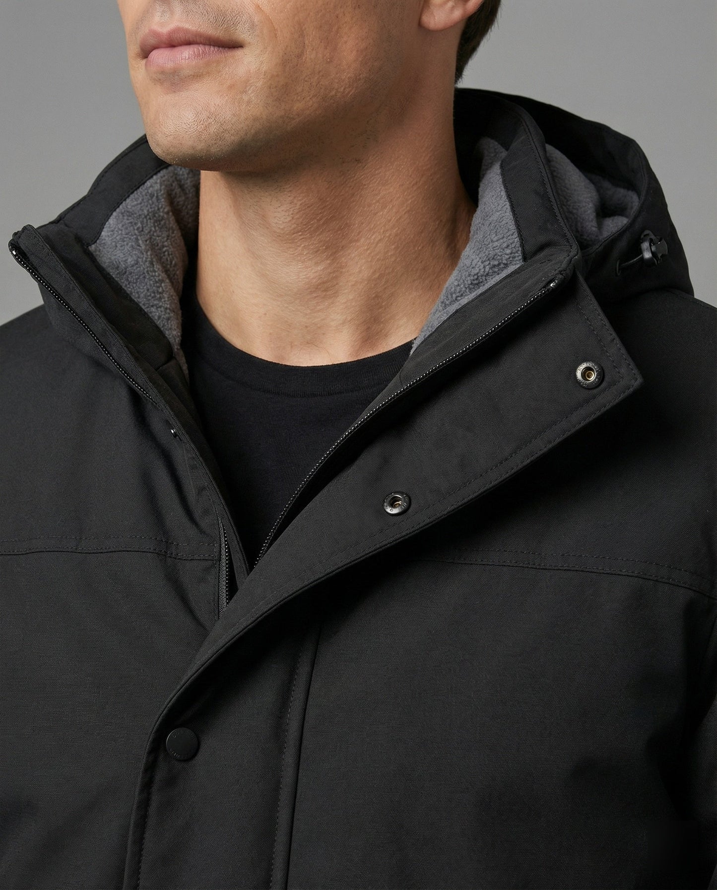 Warmwintermantel Herren Modern Wasserdicht
