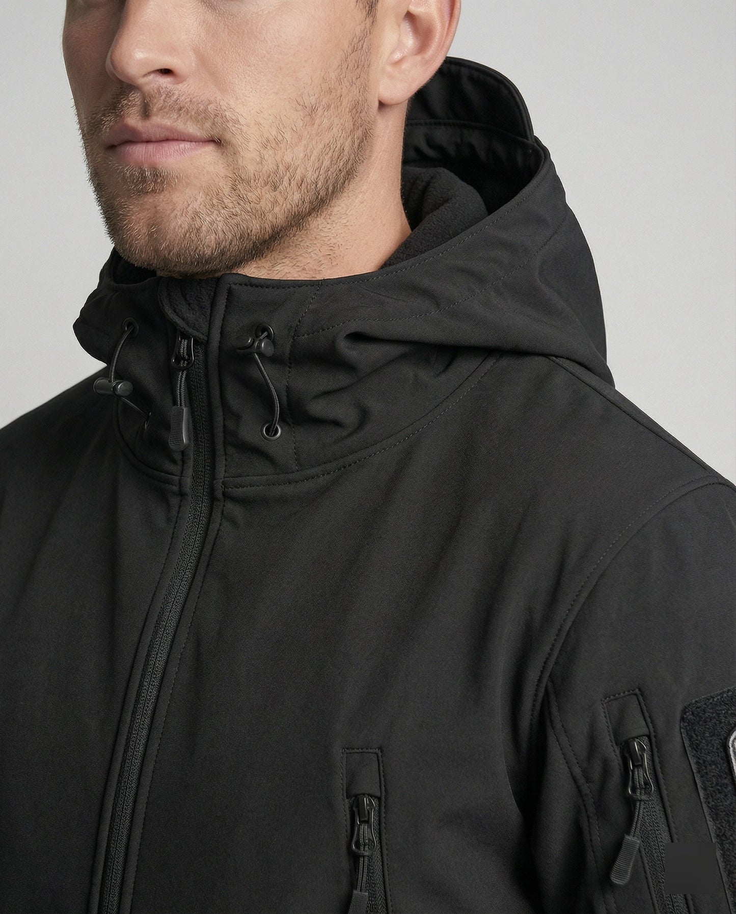 Herren Fleecejacke Warm Isolierend Wasserdicht