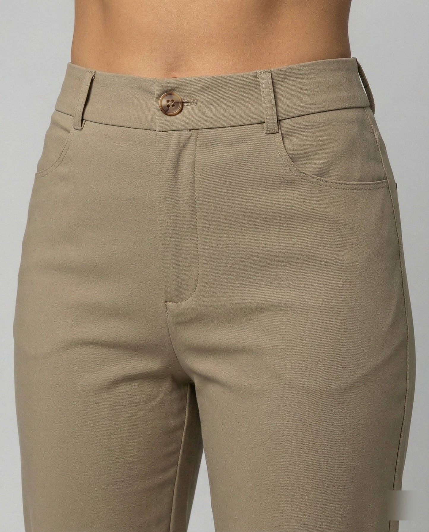 Damen Stoffhose Bequem Modern Alltagskleidung