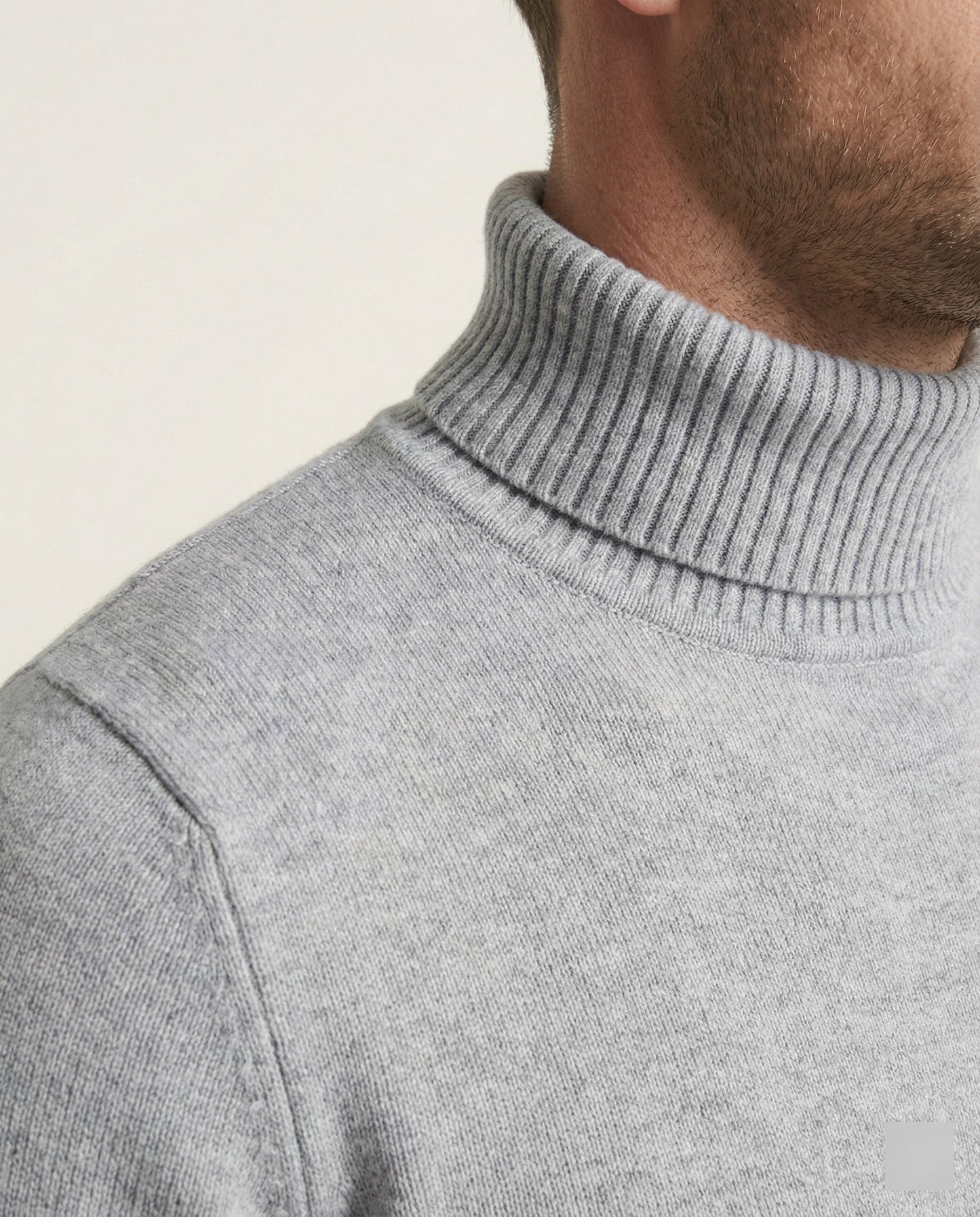 Weiche Merinowolle Rollkragenpullover Warm