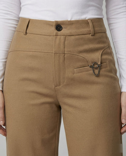 Weite Damen Cropped Jeans Bequem Geschnitten