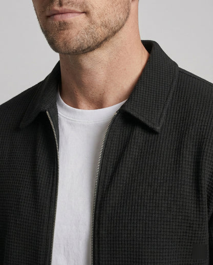 Herren Langarmshirt Elegantes Design Hochwertig Reißverschluss