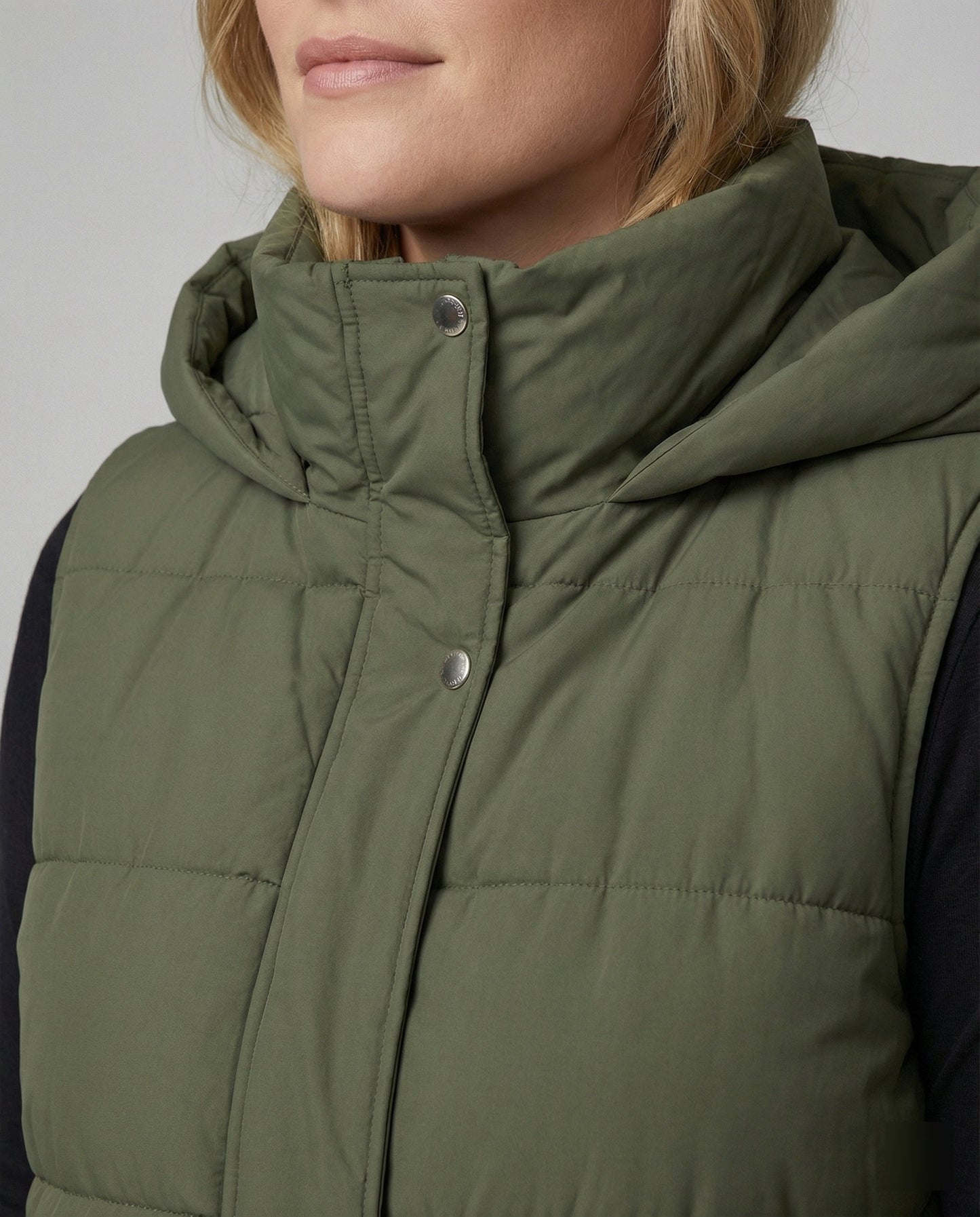 Ärmellose Winterjacke Warm Isoliert Damen