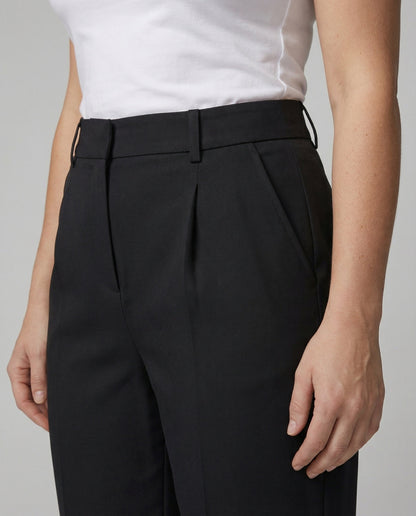 Damen Anzughose Elegante Geschäftshose Schwarz