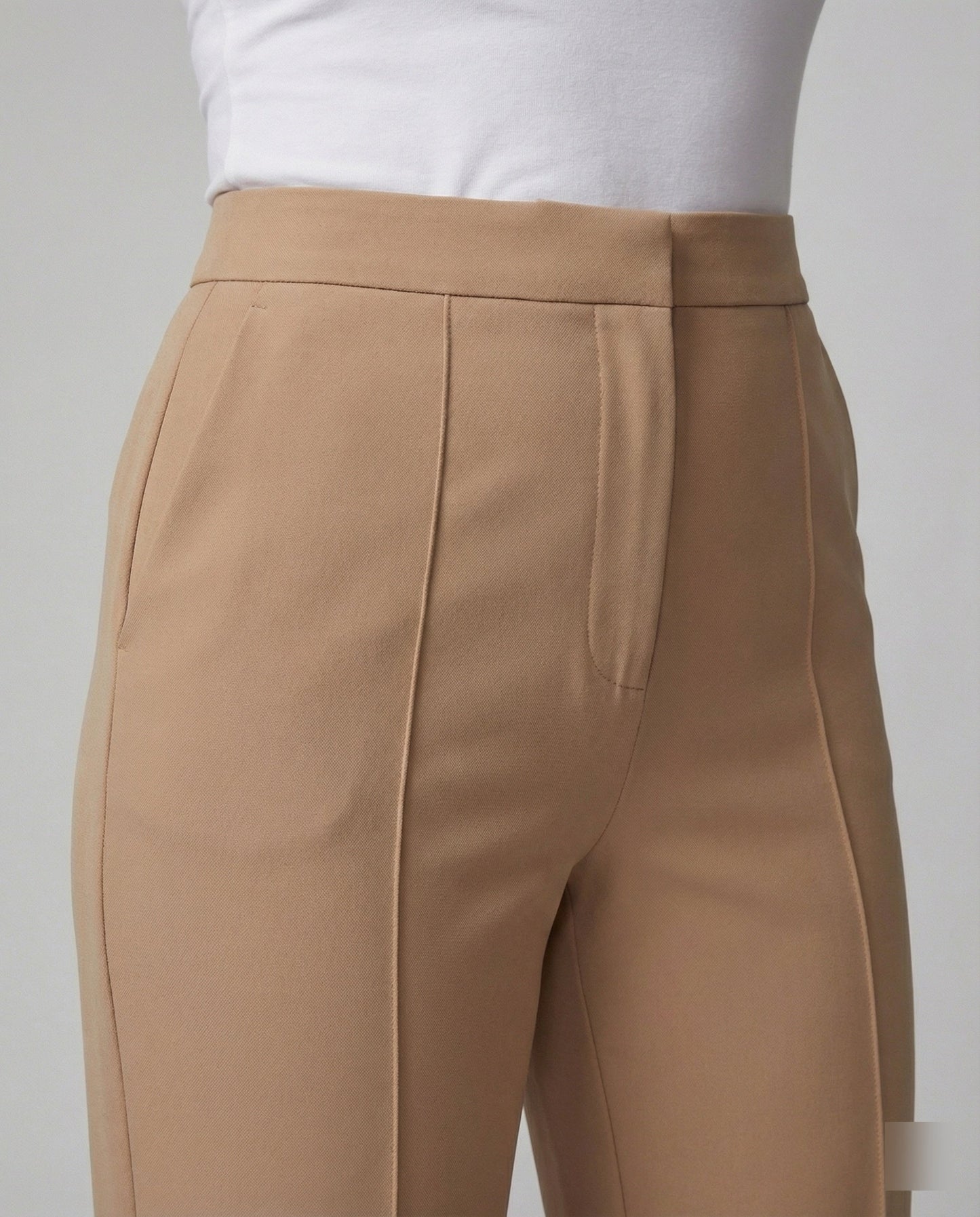 Modische Damen Anzughose Elegant Schwarz