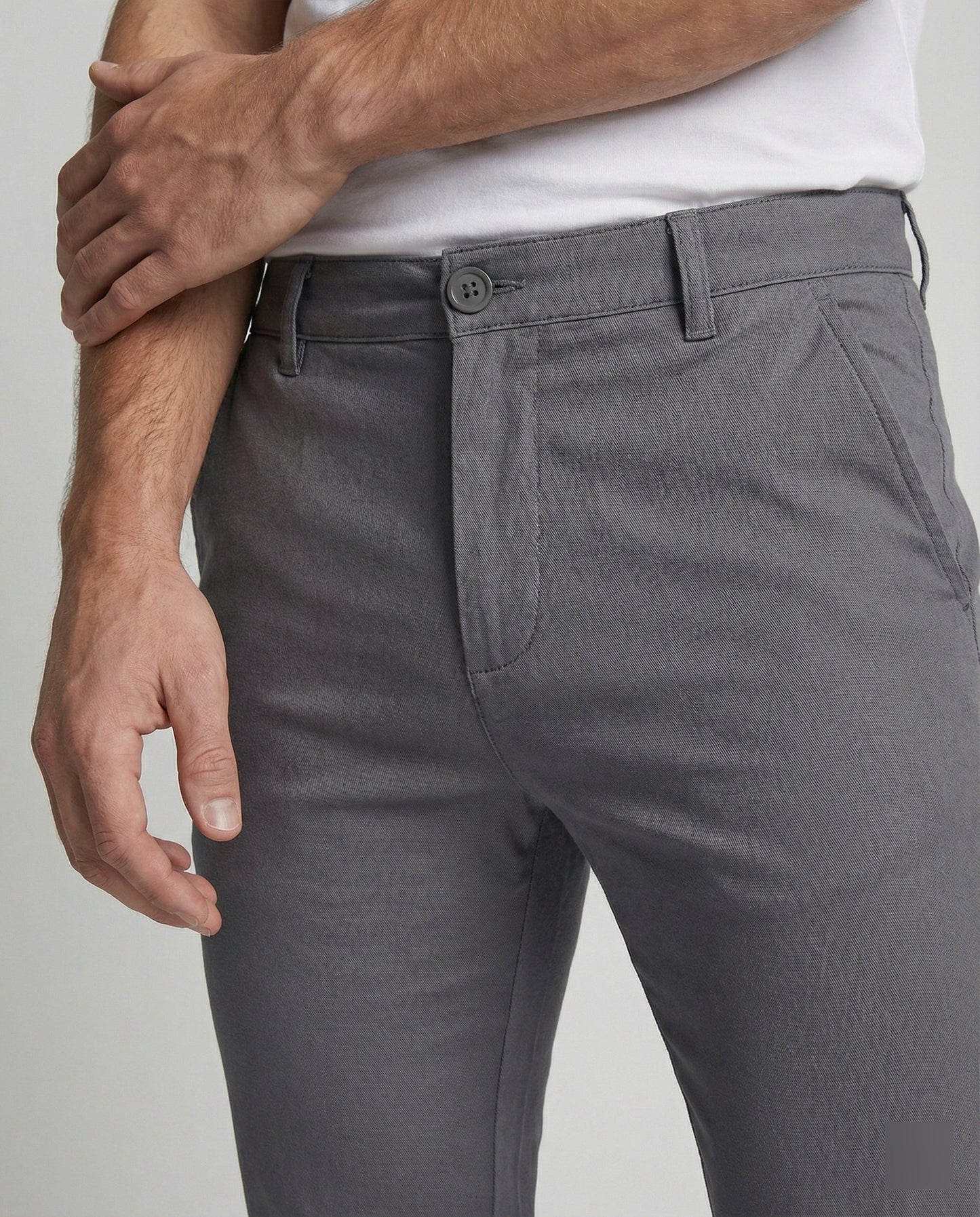 Herren Jeans Slim Fit Stretch Schwarz