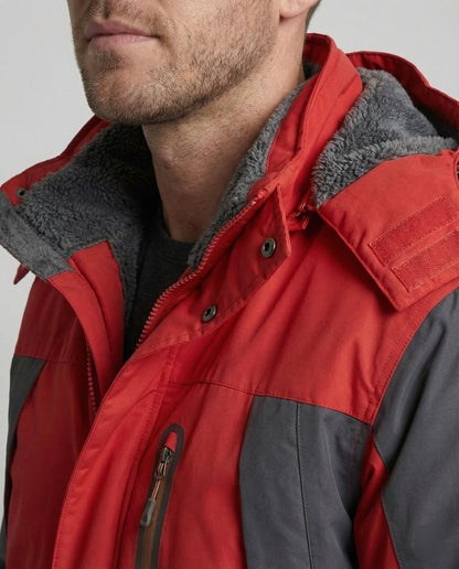 Wasserdichte Winterjacke Herren Hochwertig Schwarz